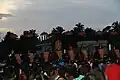 The Aarattu procession at the Onam festival celebrations