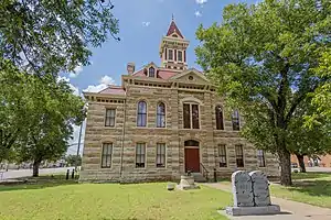 The Throckmorton County Courthouse