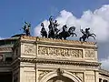 Quadriga di Apollo atop Teatro Politeama, Palermo