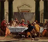 Last Supper by Tiepolo, c. 1760