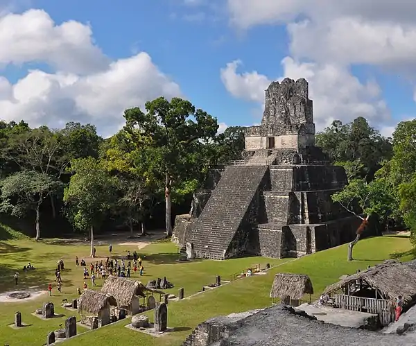 Tikal Temple II, Late Classic