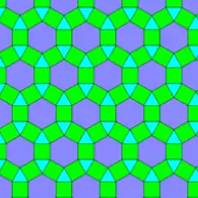 Small rhombitrihexagonal tiling