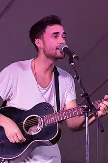 Performing at the 2015 Hillside Festival