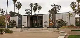 Photo of the entrance to the Timken Museum of Art