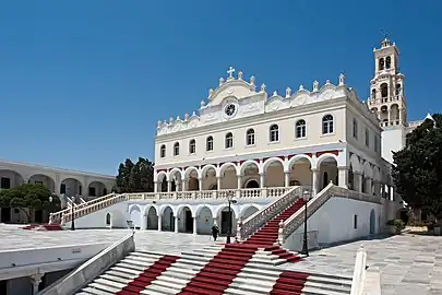 Shrine of Panagía Evangelístria of Tinos.