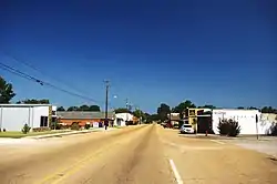 Main Street (MS 25) in Tishomingo