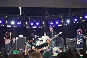 Title Fight performing at Coachella in 2014