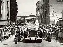 President Tito and Emperor Haile Selassie in Pula, SR Croatia.