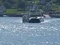 Ferry leaving from Tiverton, Nova Scotia going to Digby Neck