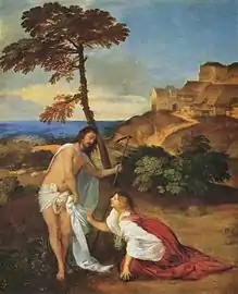 Noli me tangere (c. 1512) by Titian