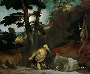 Titian, Penitent Saint Jerome, c. 1531, Louvre, Paris