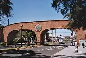 Entrance gate of Tlaquepaque