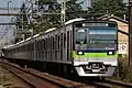 Toei Subway train with the Metropolitan Symbol