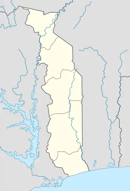 Koudyobon is located in Togo