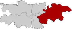 Location of Santa María de Benquerencia