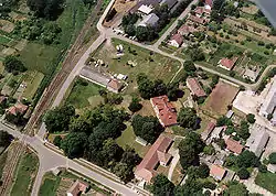 Aerial view of Tolmács