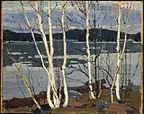 Spring in Algonquin Park, Spring 1917. McMichael Canadian Art Collection, Kleinburg