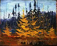 Tamaracks, Fall 1914. Private collection