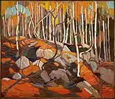 Tom Thomson, The Birch Grove, Autumn, Winter 1915-16