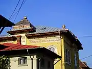 Remarkable roof of house on Constanței street, No. 7.