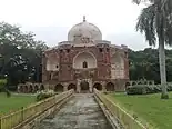 Hazira Maqbara Mausoleum of Qutbuddin Muhammad Khan and his son Naurang Khan  generals and administrators of Gujarat province of the Mughal Empire during Emperor Akbar the Great's reign in the city of Vadodara.