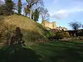 Tonbridge Castle, a motte-and-bailey castle from 1066.