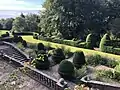 Topiary garden and archery lawn