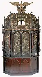 Torah ark from Adath Yeshurun Synagogue, Abraham Shulkin, 1899