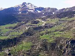 Aerial view of Torgnon