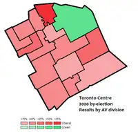 Results by Advance Polling Divisions