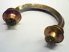 Torc from Foxados, Museo de Pontevedra, Galicia