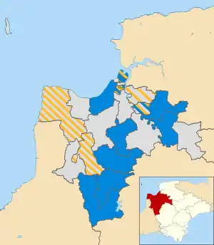 2007 results map