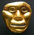 Pre-Columbian death mask