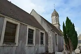 The church in Touffréville