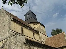 The church in Touques