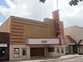 Tower Theater is adjacent to the library