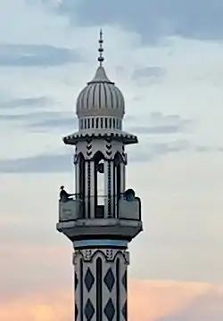 Saqib Minar is the notable tower of the town