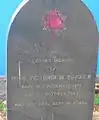 The gravestone of Victoria 'Toyah' Sofaer, 1943