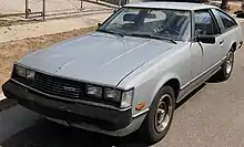 The facelift model Toyota Celica 2200 GT Liftback (RA42, US)