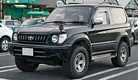 Prado 3-door 2.7 RX Type S (RZJ90W, Japan)