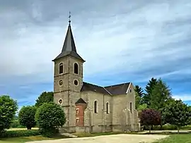 The church in Trésilley