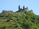 Ruins of Tržan Castle in Modruš, once a seat of the Frankopan family on Croatian mainland