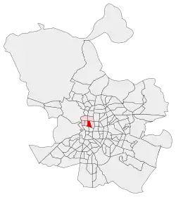 Location of Trafalgar