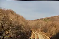 View of the Pittsburgh Line in Washington Township