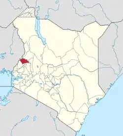 Location in Kenya