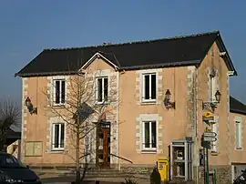 The town hall in Trans-sur-Erdre