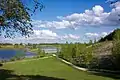 Trans Canada Trail at Silver Springs Park viewed from Birds Hill, R.M. of East St. Paul, Manitoba