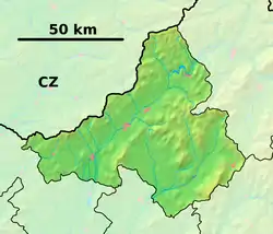 Jablonka is located in Trenčín Region