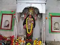 Maa TripuraSundari of Chhatrabhog  The Goddess referred in Kavikankan's Chandi(1595 A.D.), worshiped by Dhanapati Sadagar.