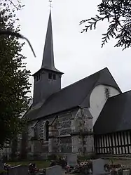 The church in Triqueville